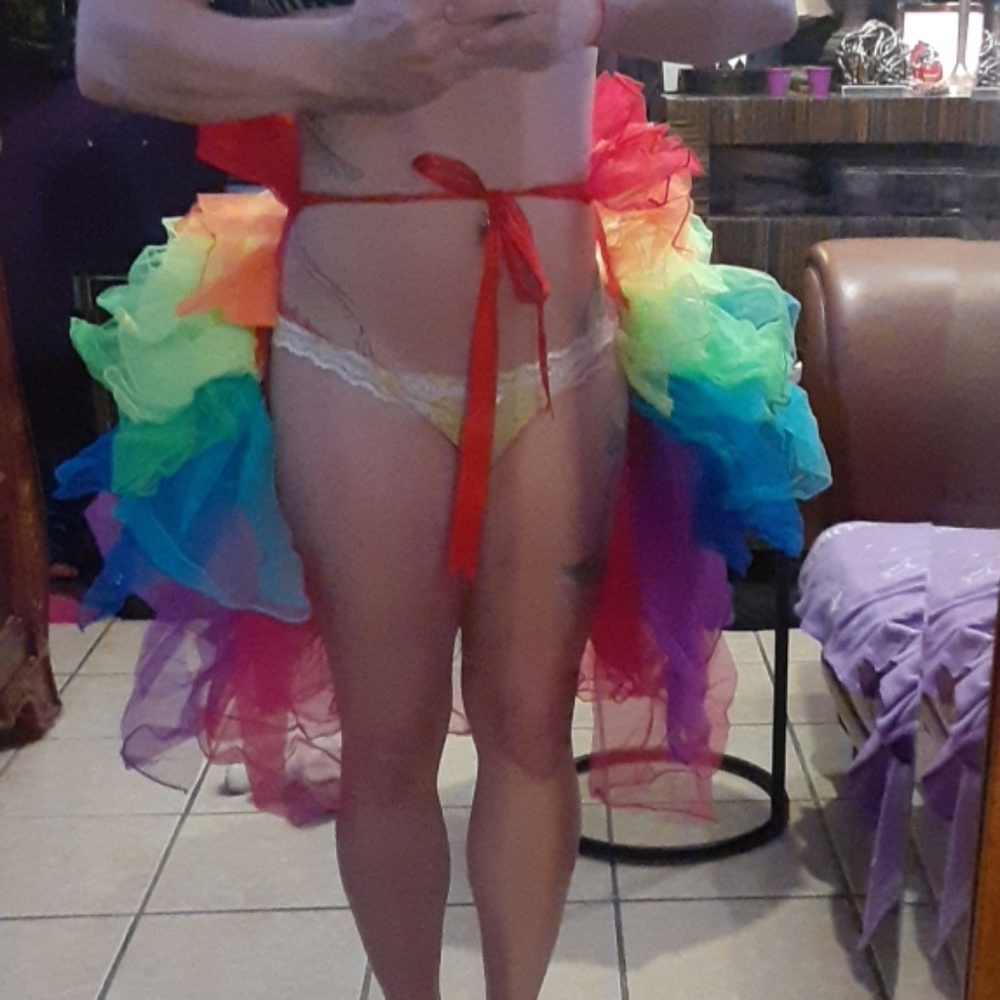 Halloween Leg Avenue Rainbow Unicorn TuTu Bodice